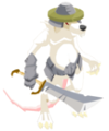 rat blanc